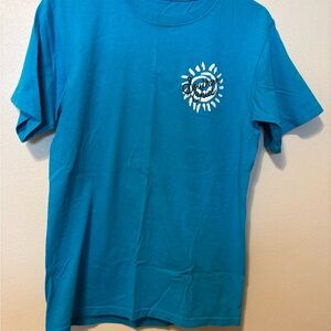 Blue Graphic Short Sleeve Tee